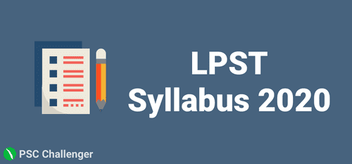 LPST Syllabus 2020